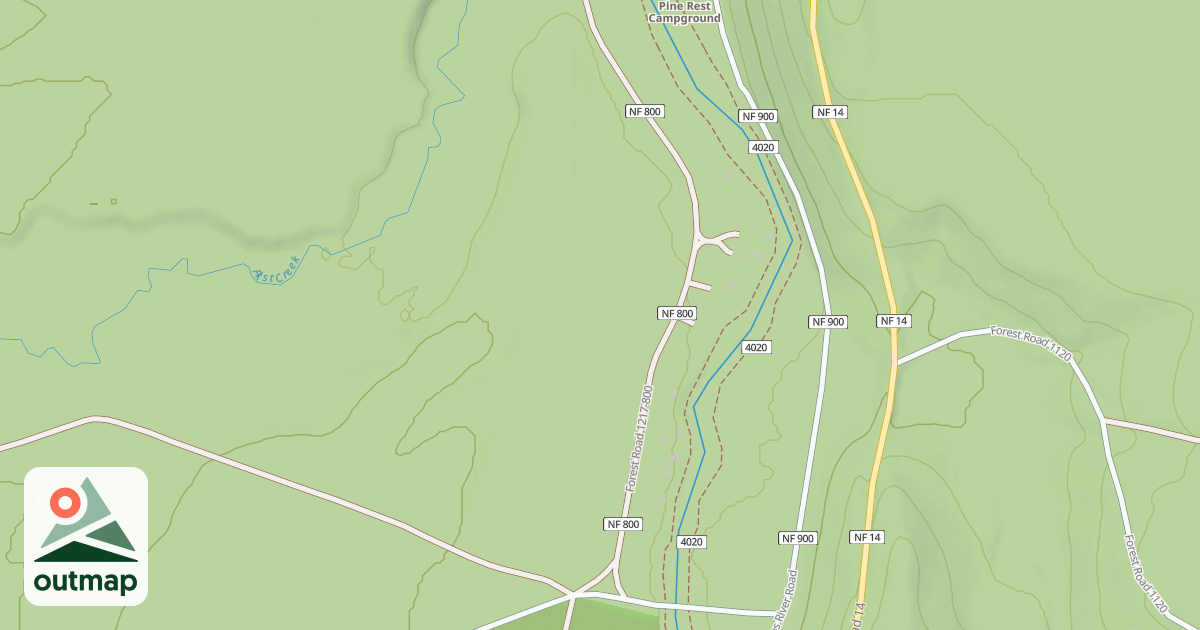 Map of TRACT O
