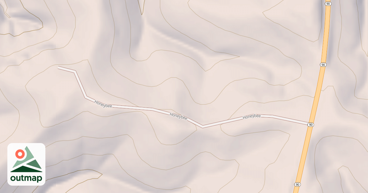 Map of HONEYBEE