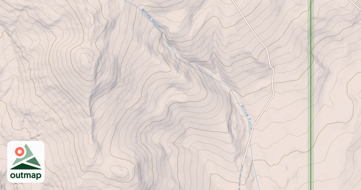Map of USFS National Forest System Roads {9F1775FD-31A4-4187-9124-1ECFC62AFE3B}
