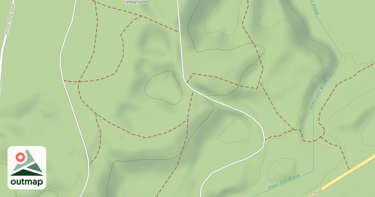 Map of Friends' Trail (Yellow)