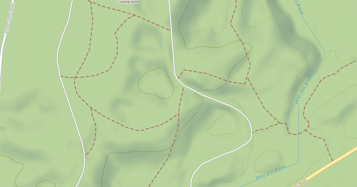 Map preview of Friends' Trail (Yellow)