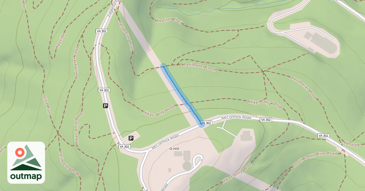 Map of Power Line