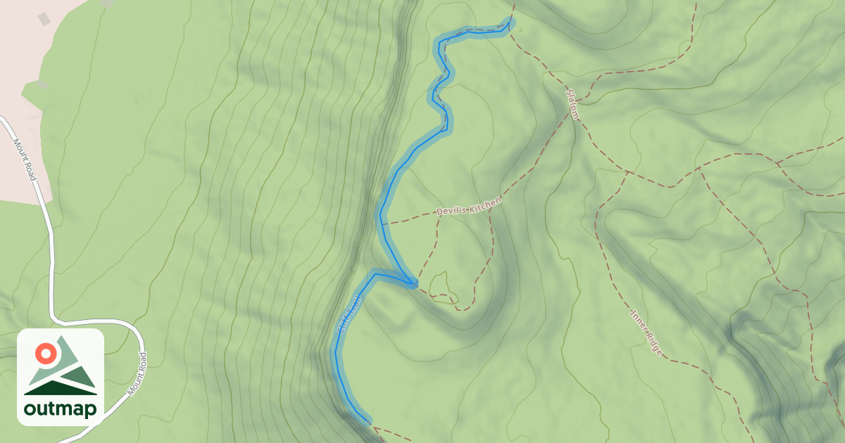 Map of Cliff Trail