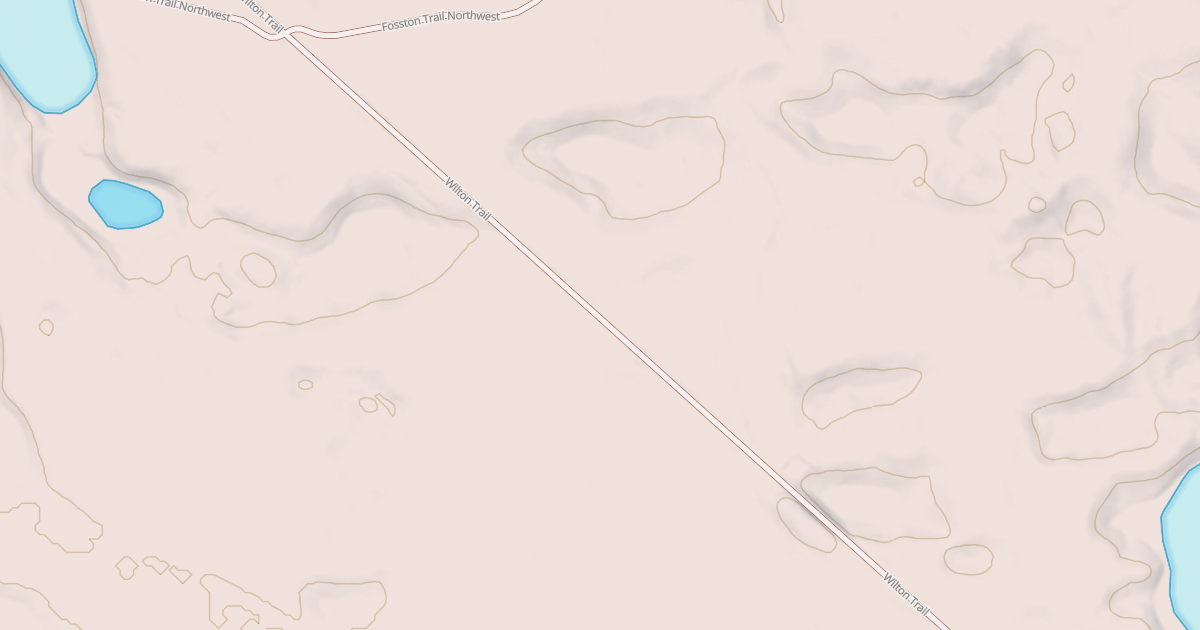 Map preview of Wilton Trails Northwest