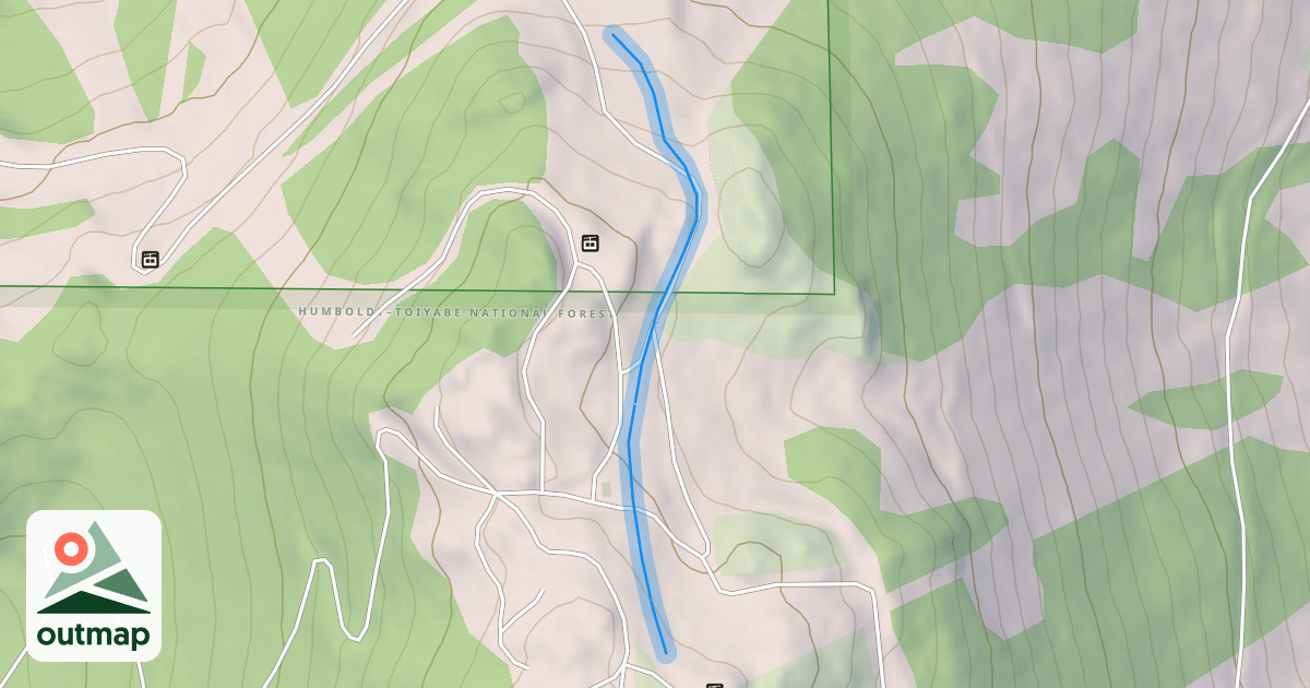 Map of Main Lodge Return