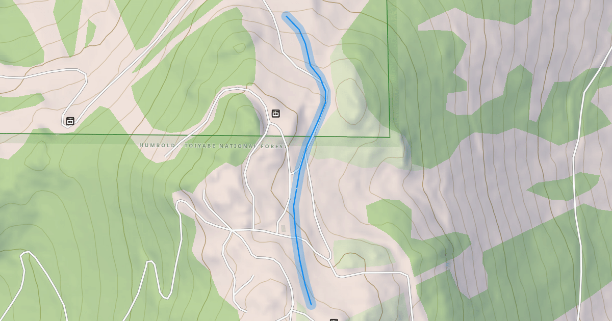 Map preview of Main Lodge Return