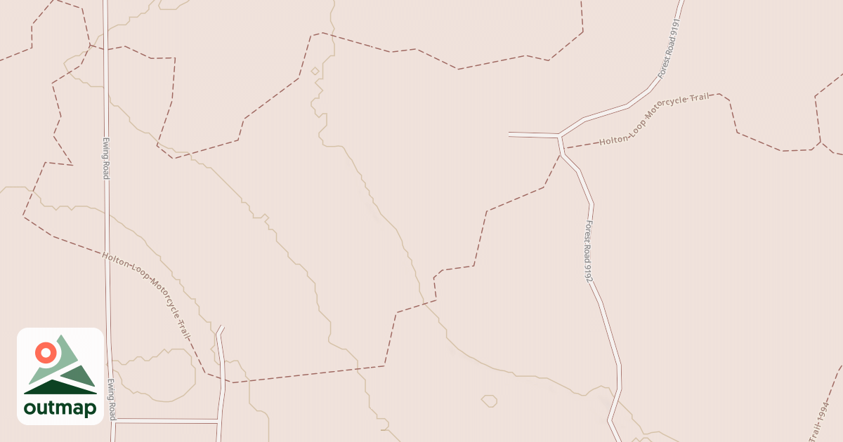 Map of HOLTON MOTORCYCLE TRAIL