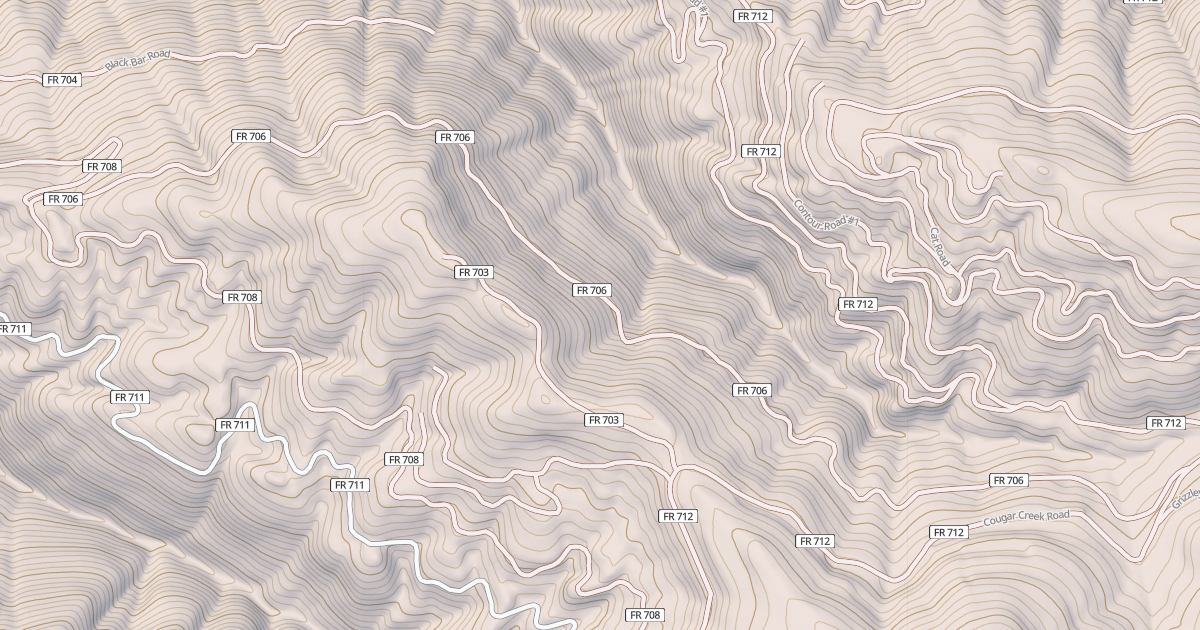 Map preview of MOSCOW BAR RIDGE