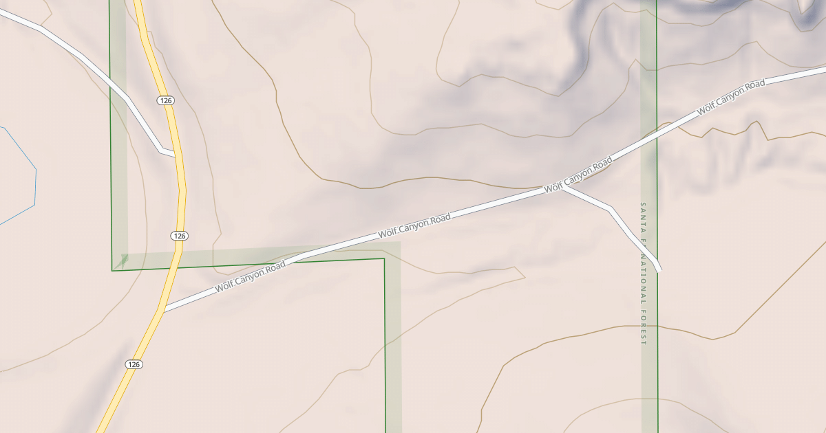 Map preview of USFS Motor Vehicle Use Map Roads {9CF9220A-27B9-4C9C-B4E0-9B7A2B7E308B}