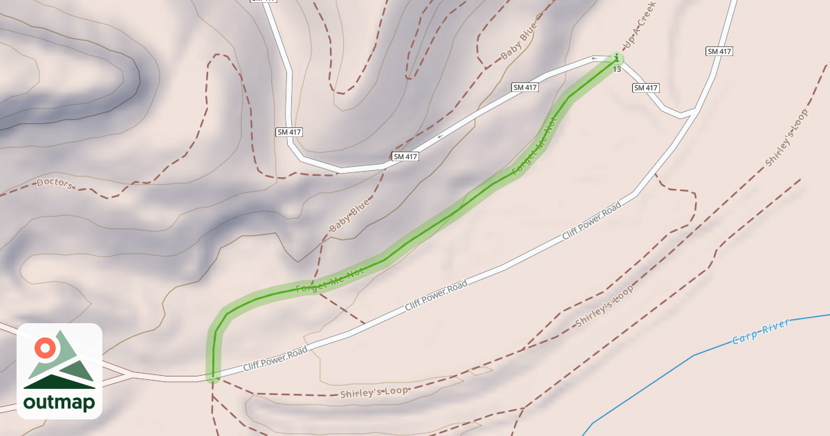 Map of Forget-Me-Not