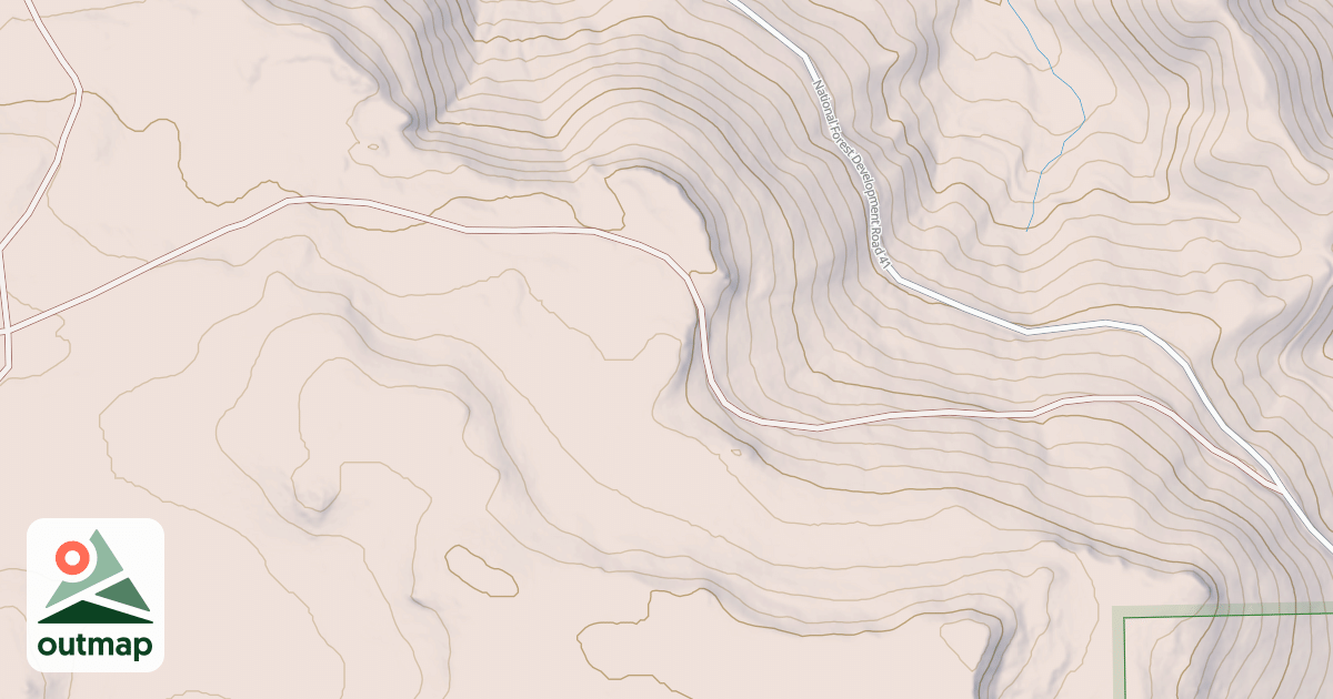 Map of POND SPRING
