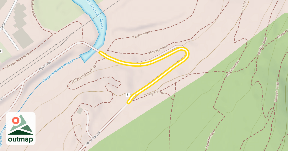 Map of Old Mill Road