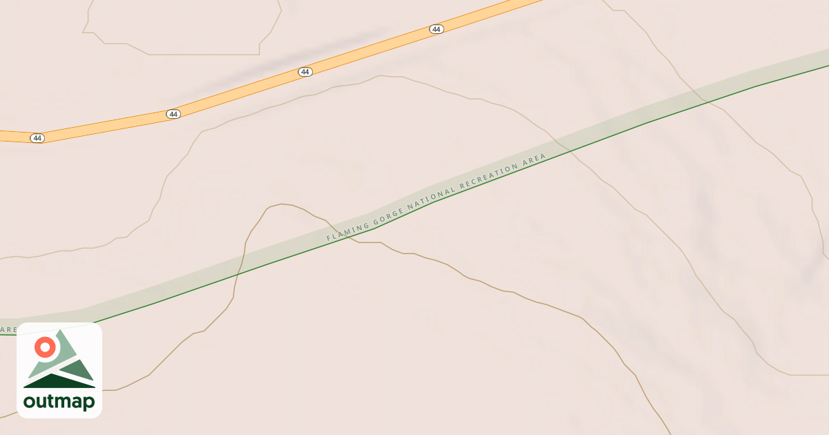 Map of Don Hatch Memorial Snowmobile