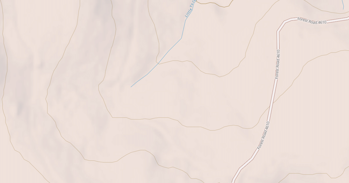 Map preview of USFS National Forest System Roads {E0A72D31-5B6A-4F39-B62F-A7192AFE80DA}