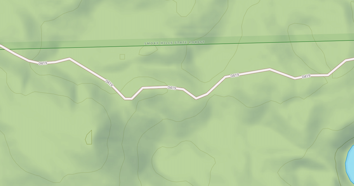 Map preview of Smoky Hills