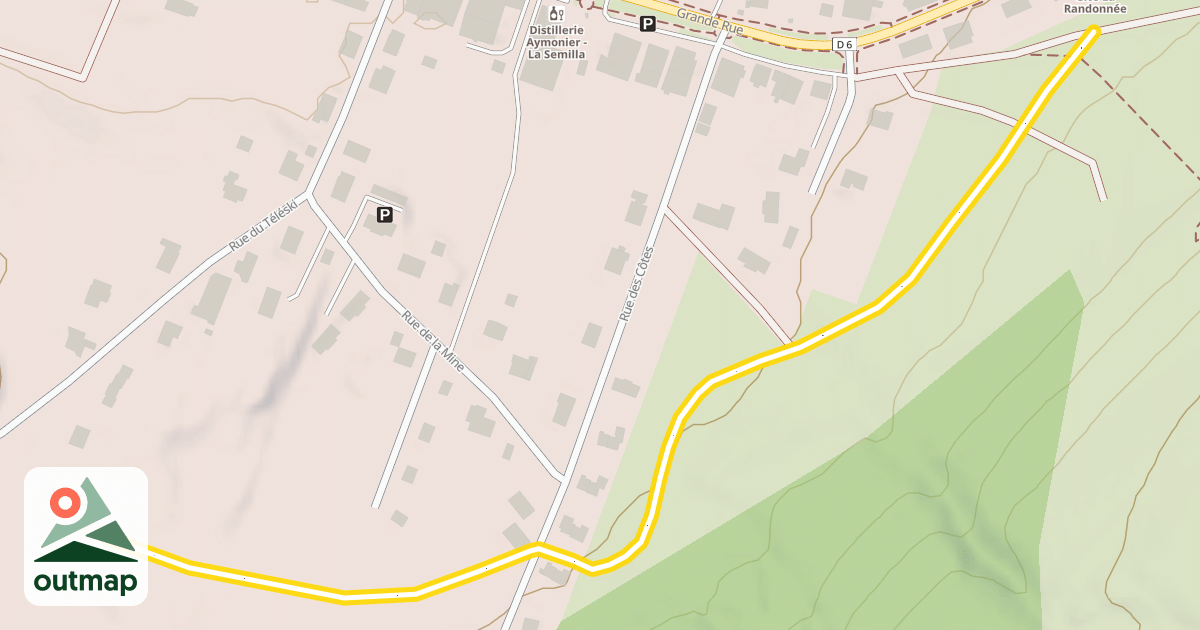 Map of Le Sapin Président