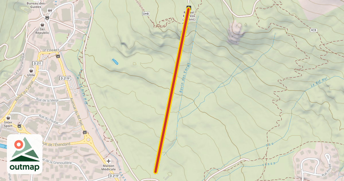 Map of Rif Nel 1