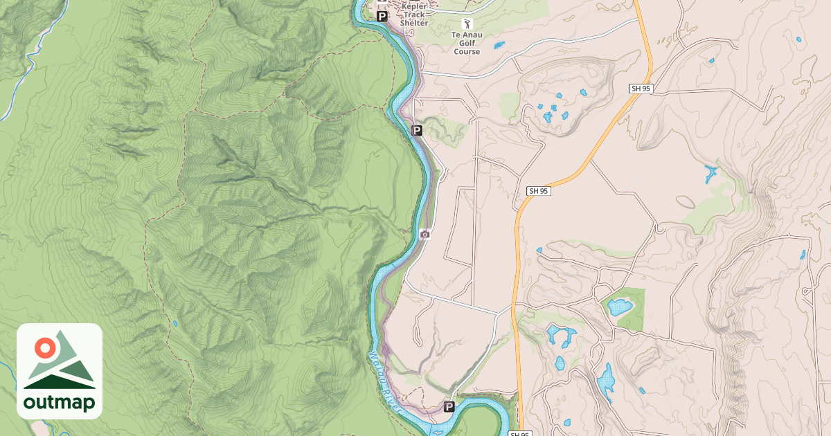 Map of Lake 2 Lake Trail