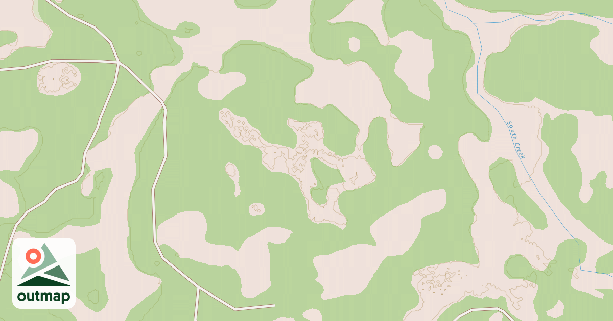 Map of USFS Motor Vehicle Use Map Roads {B3A162F6-9973-4C51-9BCA-DFE5D0CDBD13}