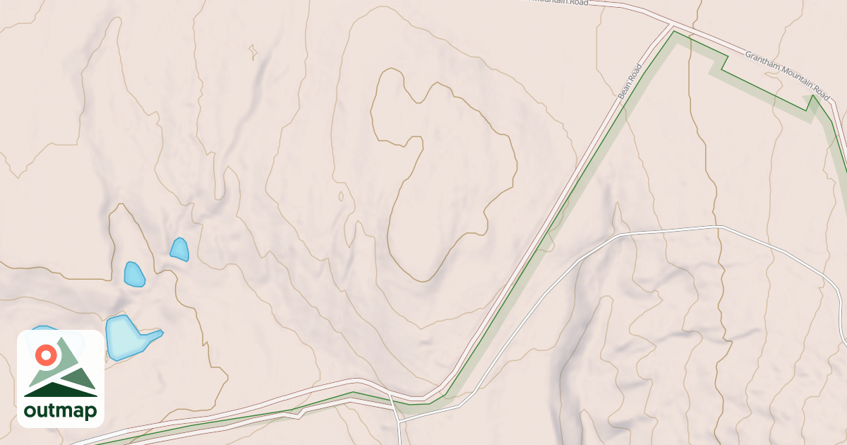 Map of Bean Rd