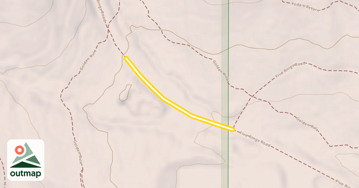 Map of Five Rings Road