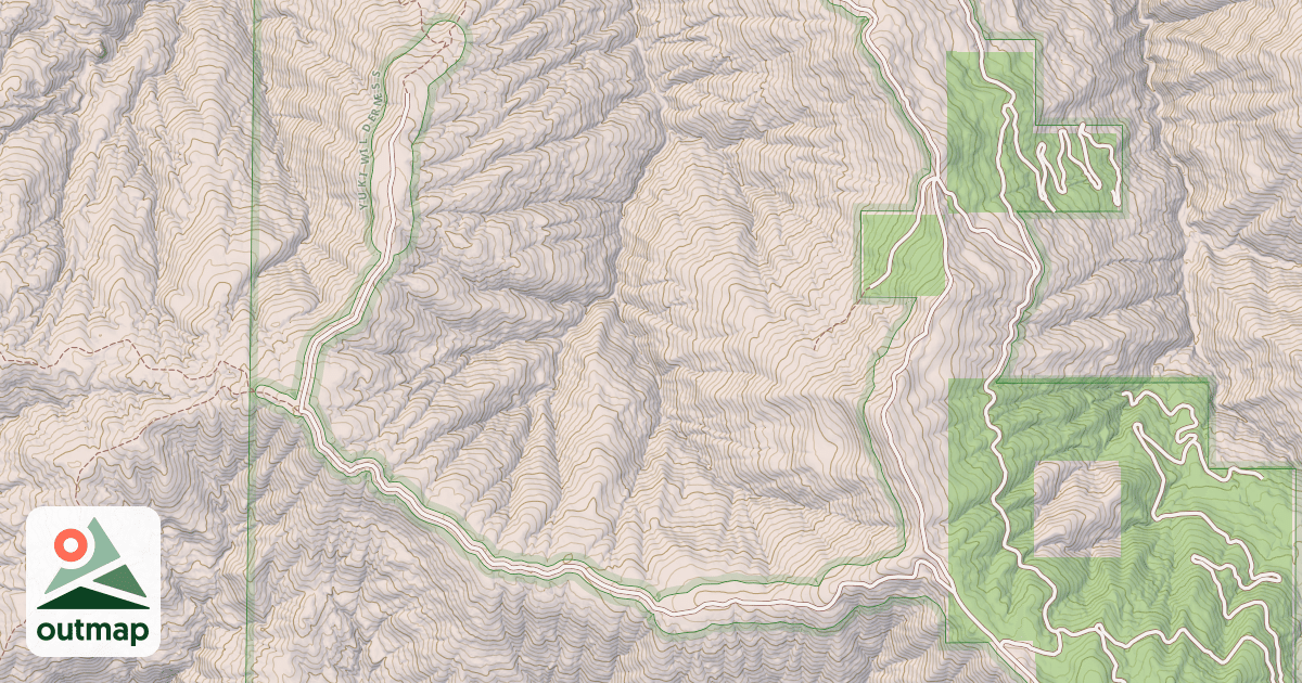 Map of THATCHER RIDGE