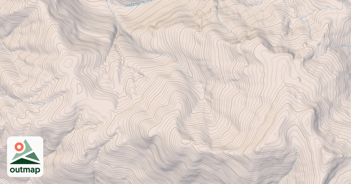Map of BLUE POINT RIDGE