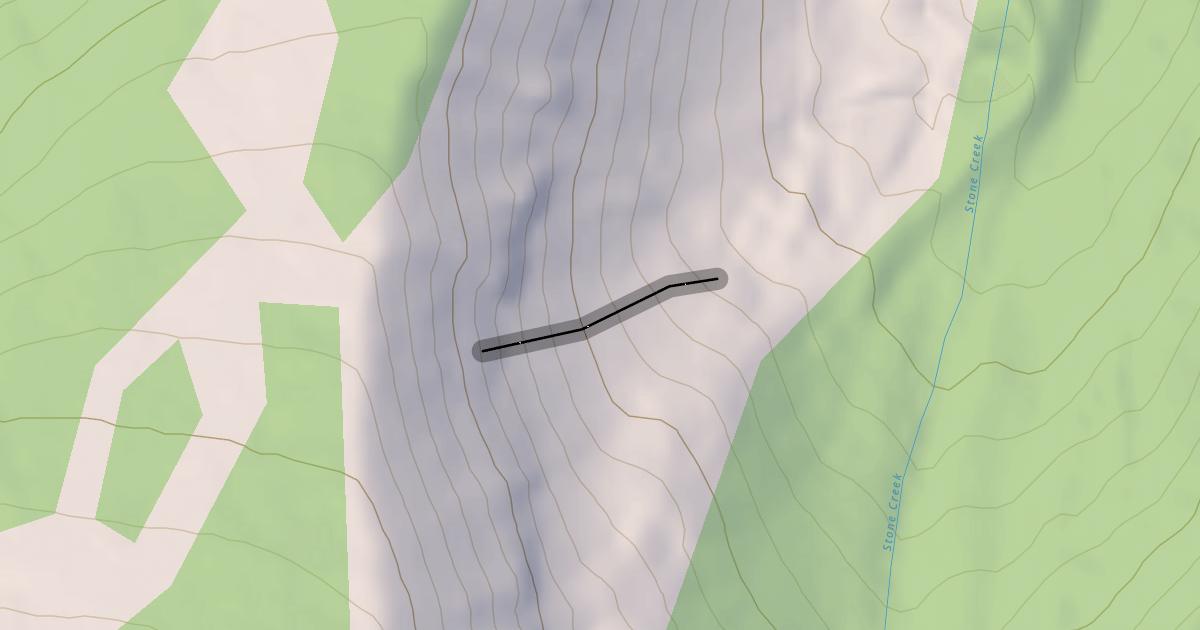 Map preview of Lower Stone Creek