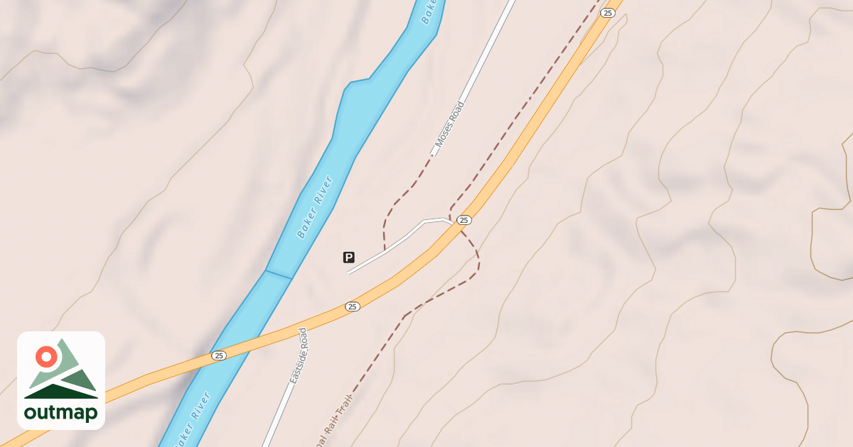 Map of Corridor 5 Snomo