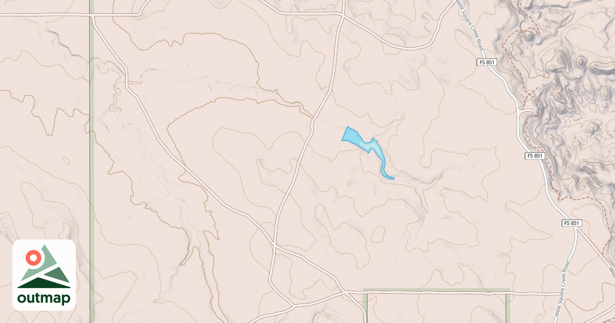 Map of (FDR) 851B1