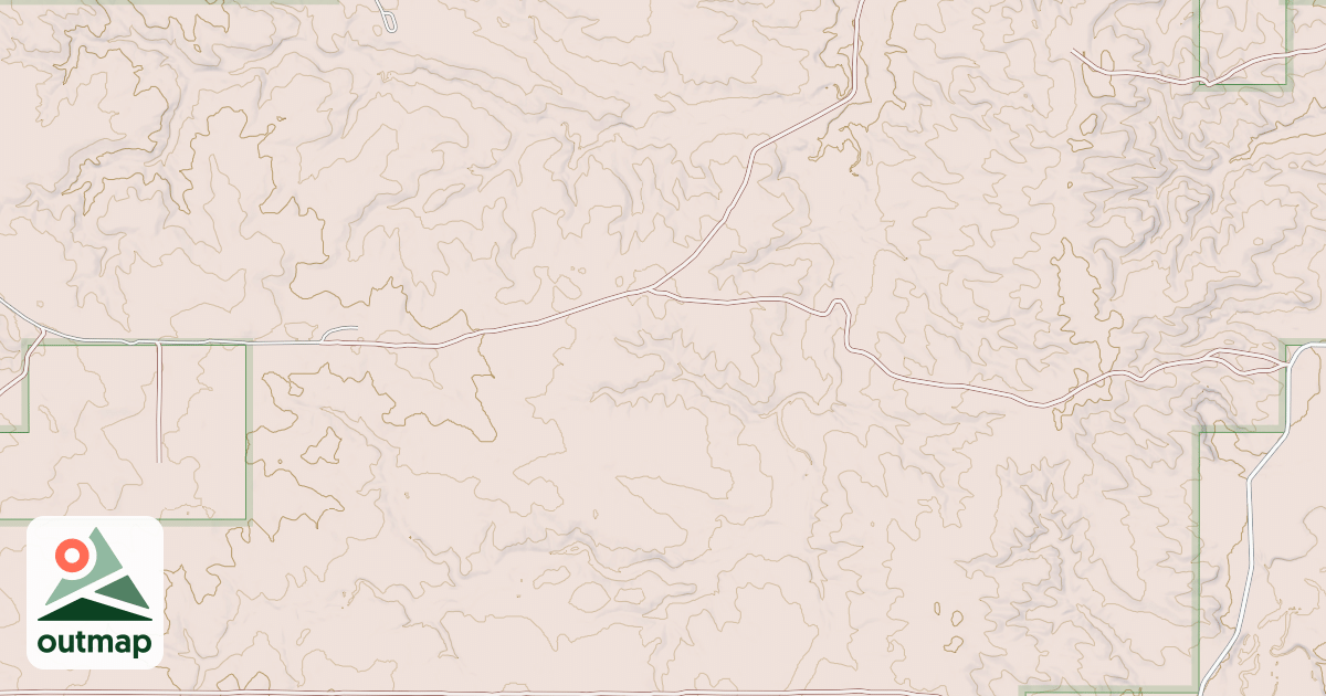 Map of (FDR) MIDDLE CREEK
