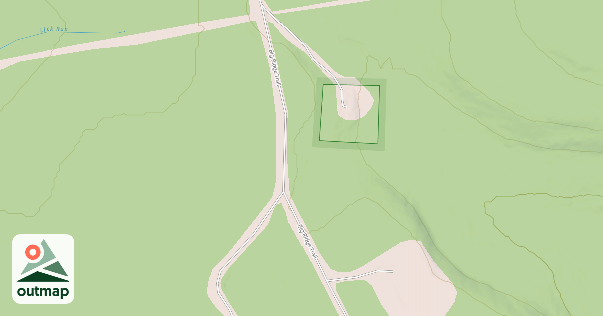 Map of S.B. Elliott State Park Snowmobile Trails