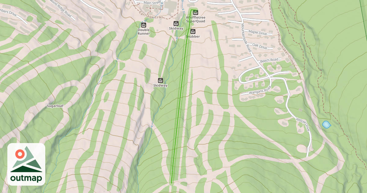 Map of Lower Poleline