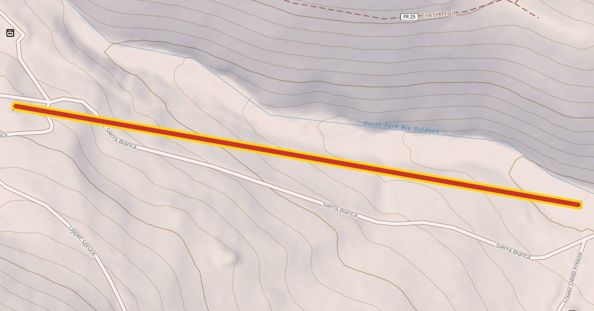 Map preview of Triple Chair #7