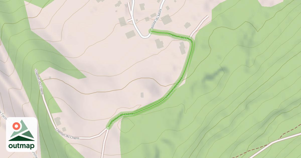Map of Chemin du Chens
