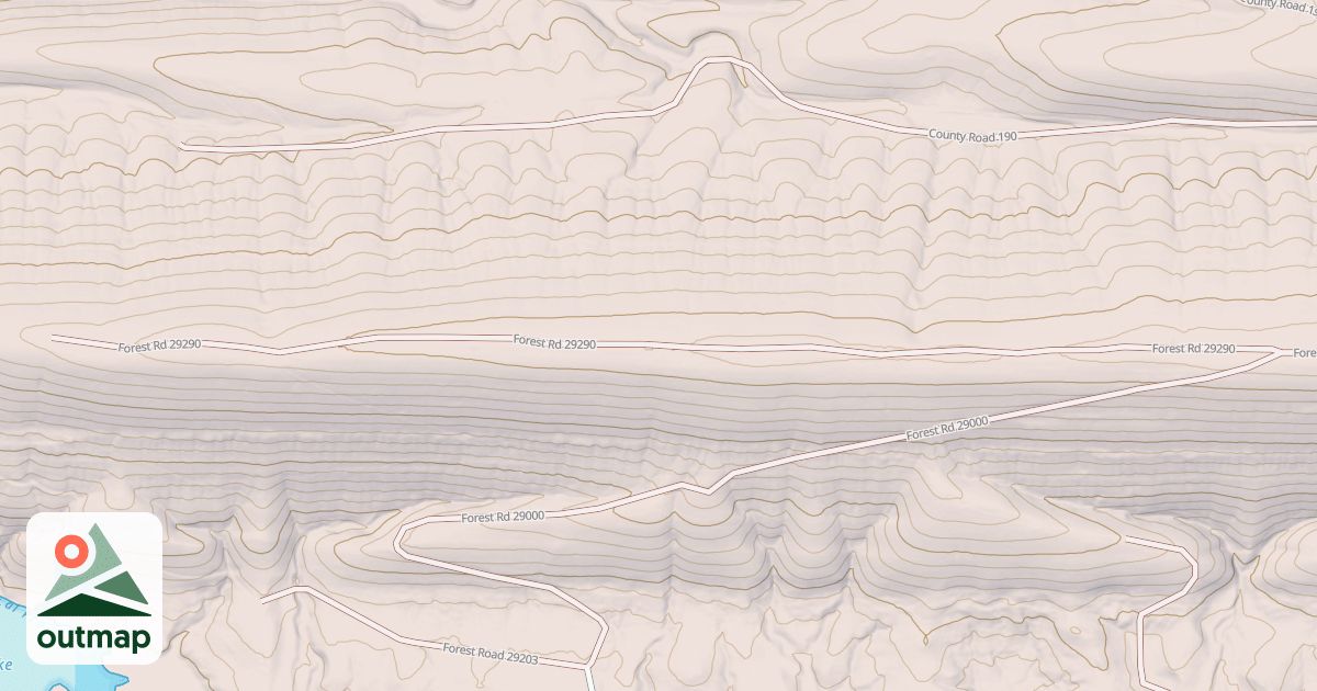 Map of USFS Motor Vehicle Use Map Roads {F63B8B1E-9983-4BAE-97DA-792E51B6B017}