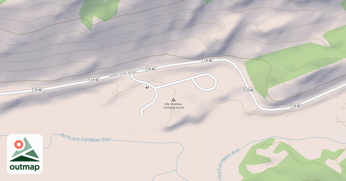 Map of ELK WALLOW CAMPGROUND