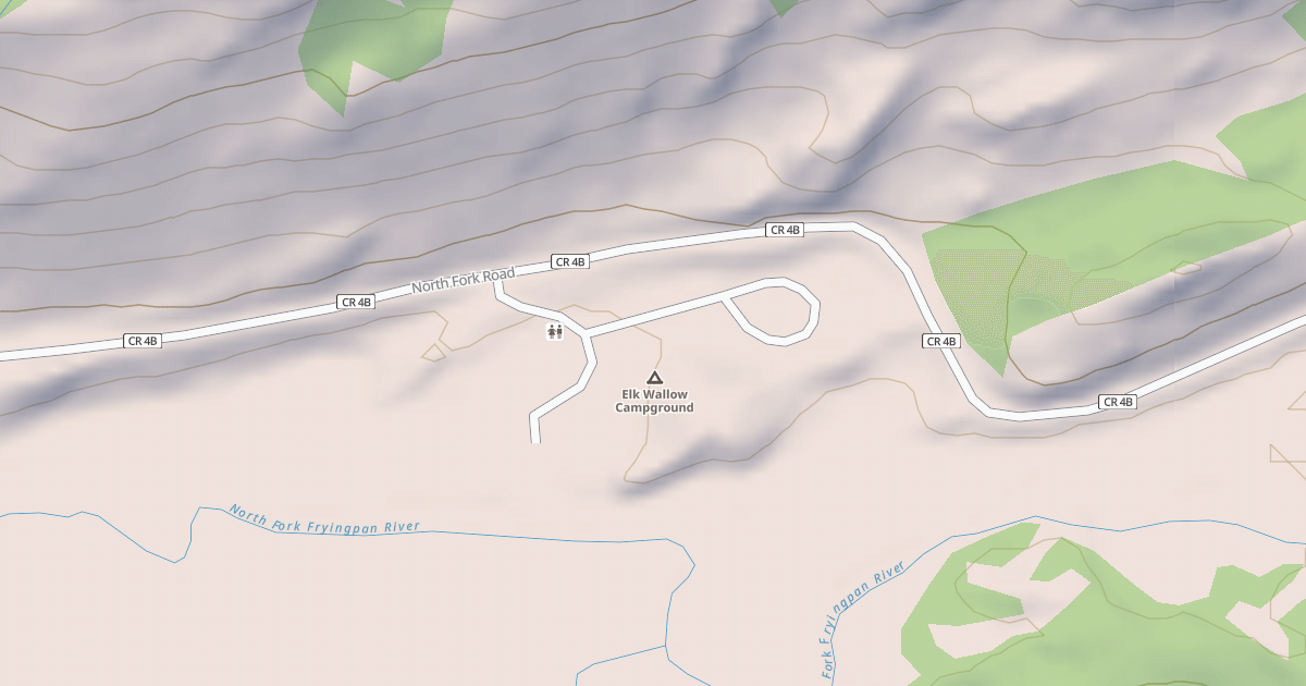 Map preview of ELK WALLOW CAMPGROUND
