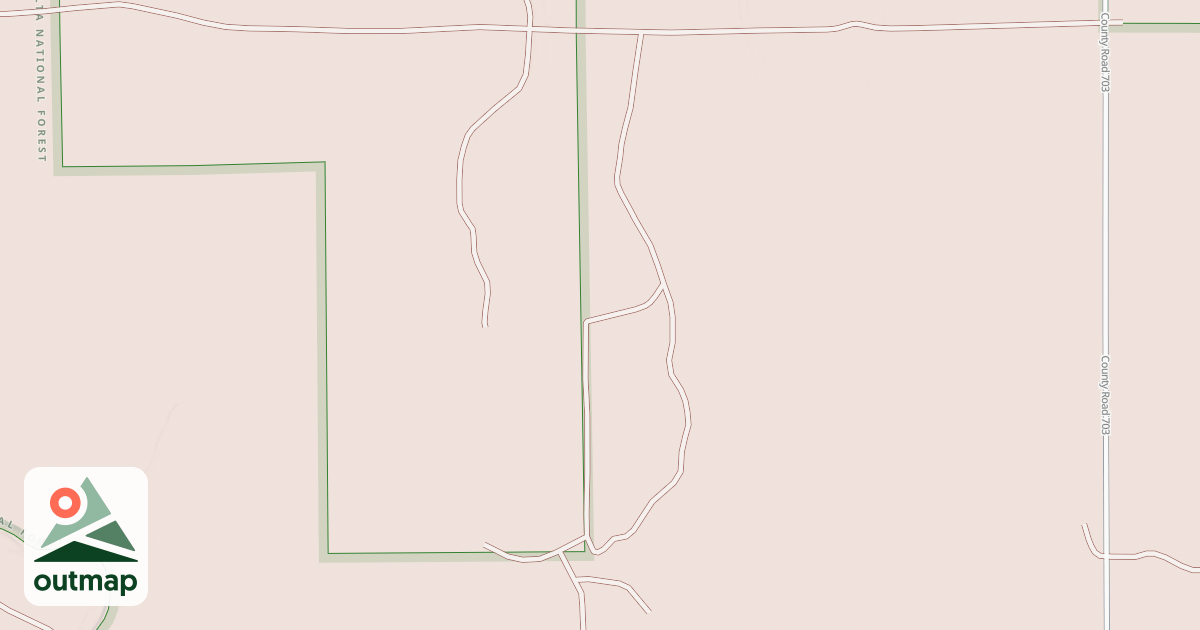 Map of 730c Hopkins Bayou Trail