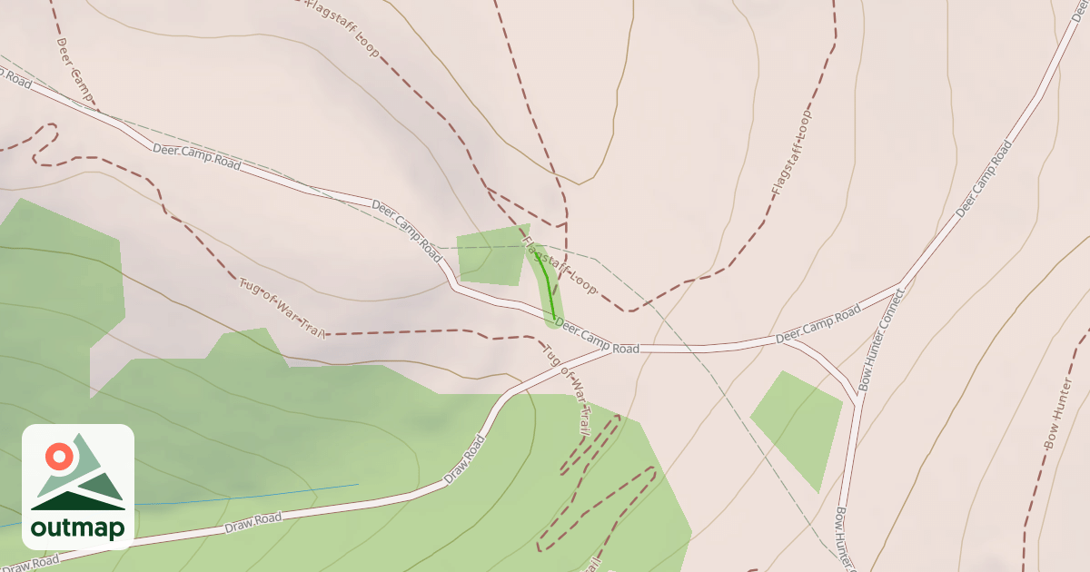 Map of Flagstaff Access