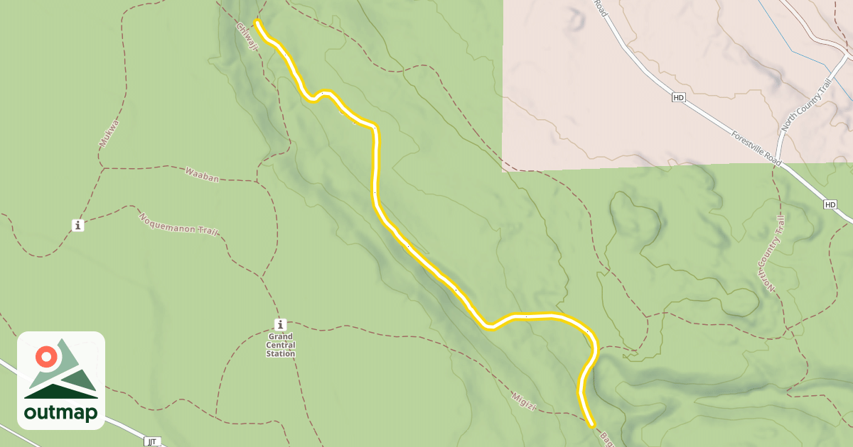 Map of Bagwaji