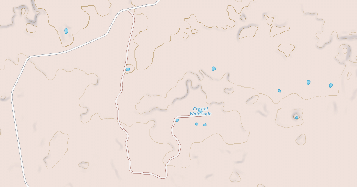 Map preview of CRYSTAL WATER HOLE