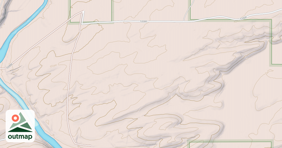 Map of USFS National Forest System Roads {98917B2B-EFFA-4B69-9252-FB878EC22D8B}