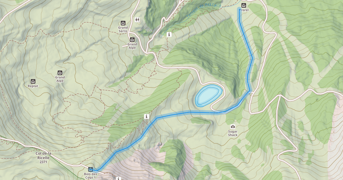 Map preview of Petit Alpe