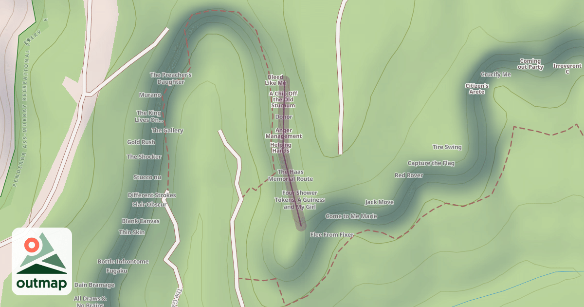 Map of Volunteer Wall