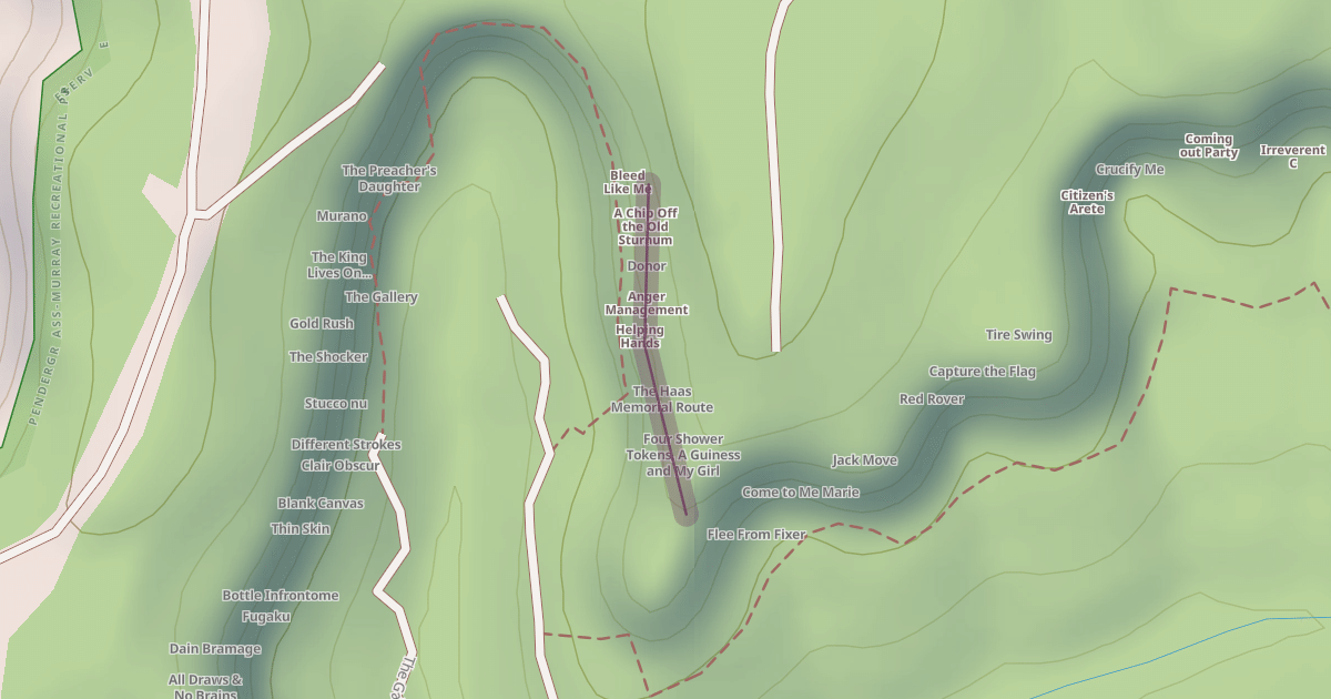 Map preview of Volunteer Wall