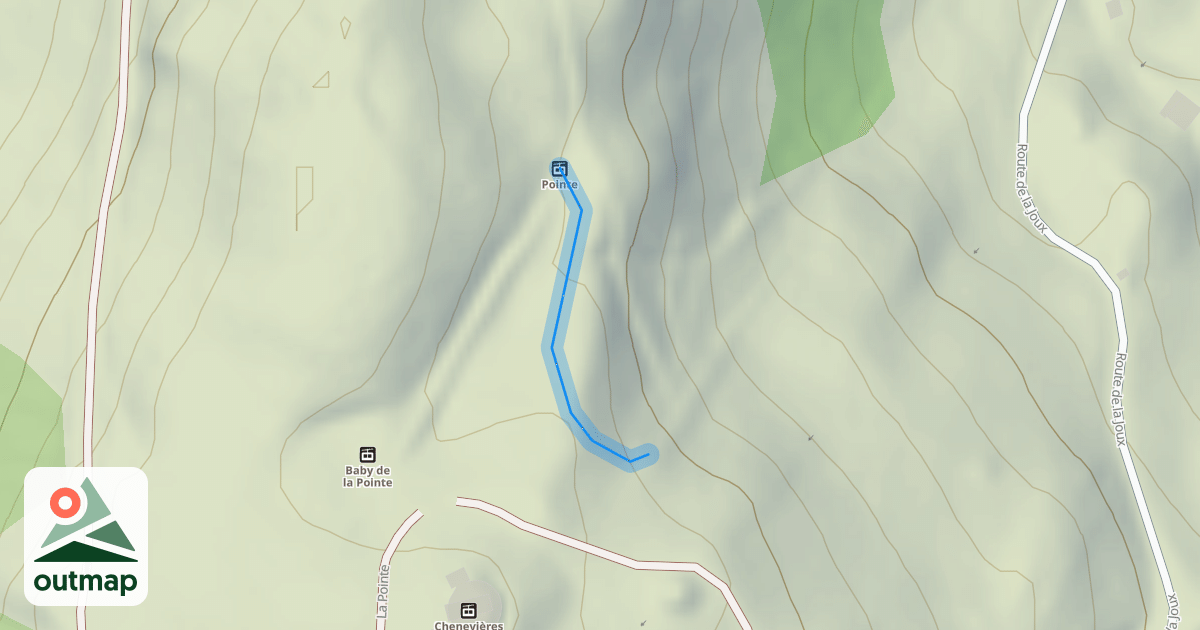 Map of La Pointe