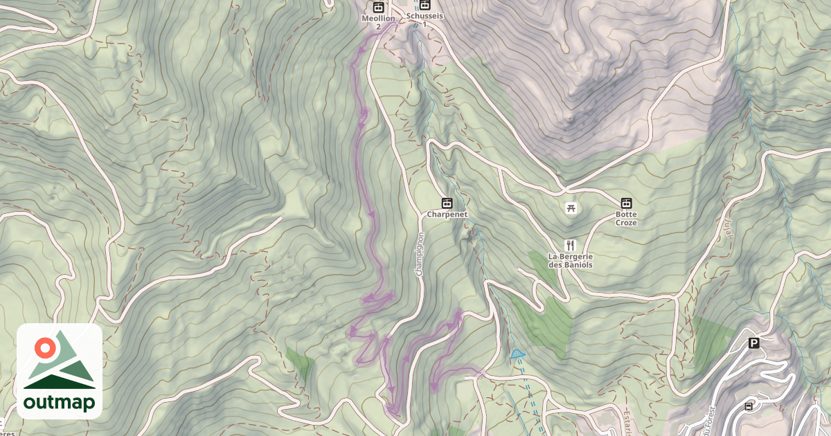 Map of Edelweiss