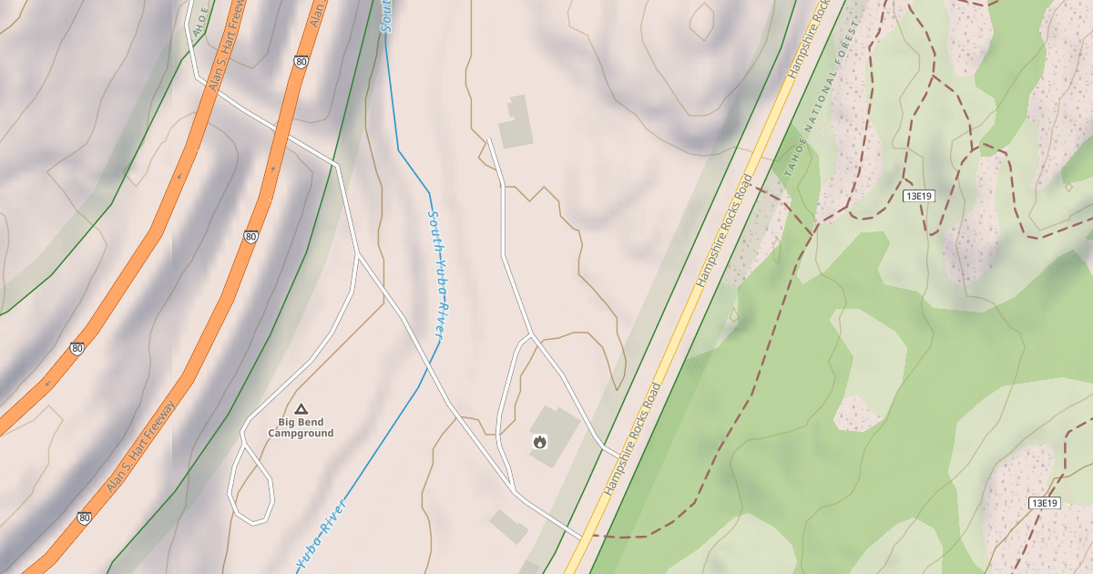 Map preview of BIG BEND RESIDENCE