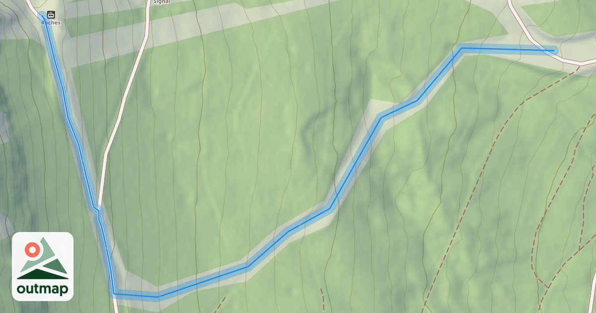 Map of Vieux chalet